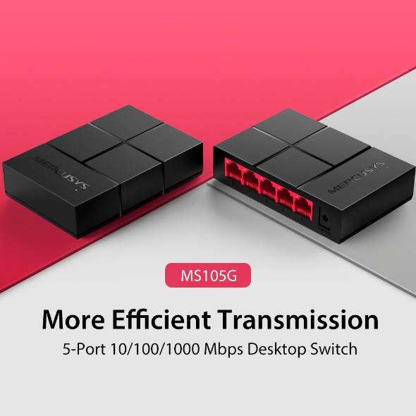 سوئیچ 5 پورت مرکوسیس مدل MS105G