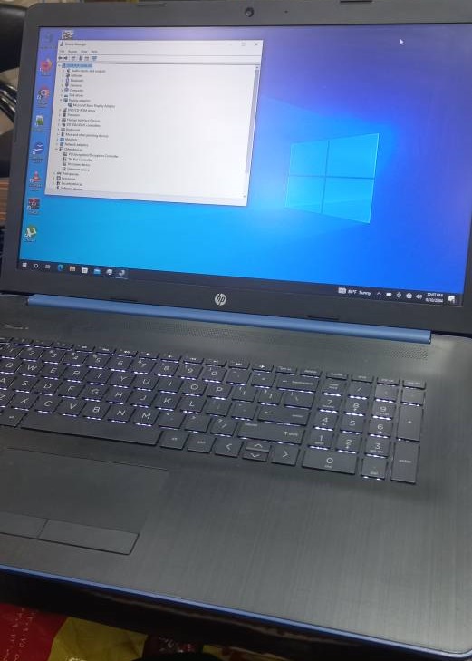 لپ تاپ استوک 17 اینچی  HP LAPTOP 17-CA0XXX 17 INCH TUCH لمسی رنگ آبی